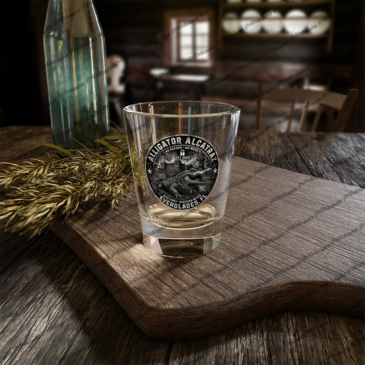 Alligator Alcatraz Shot Glass